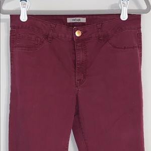 Colored skinny pants